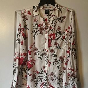 Floral Button up Blouse